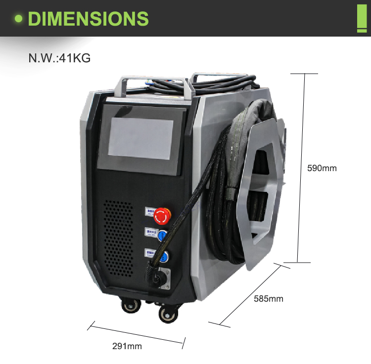 Handheld Fiber Laser Welding M - Air Cooled Laser Welding Machine 1500W recension och pris