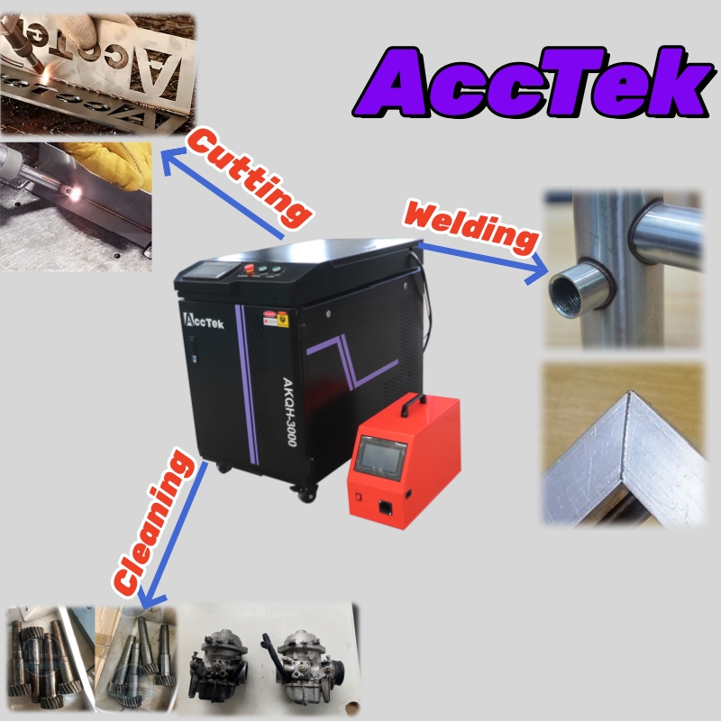 Best Offer Double Wobble Laser - Laser Welding Machine 3 In 1 Cutting Cleaning recension och pris