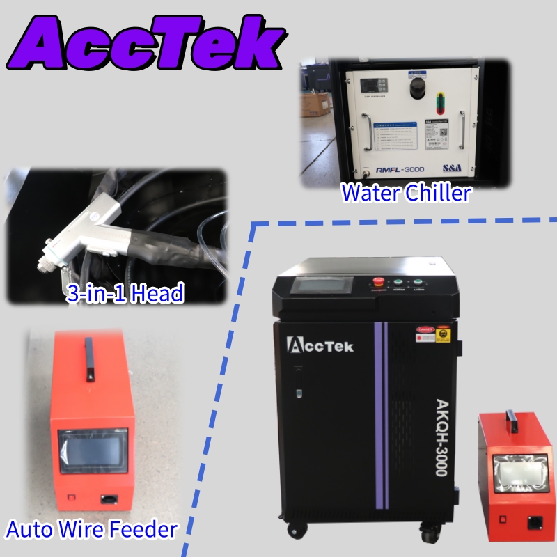 Best Offer Double Wobble Laser - Laser Welding Machine 3 In 1 Cutting Cleaning recension och pris